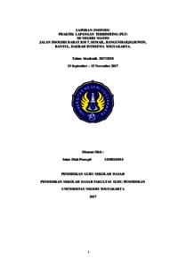 LAPORAN INDIVIDU PRAKTIK LAPANGAN TERBIMBING PLT Lumbung Pustaka UNY